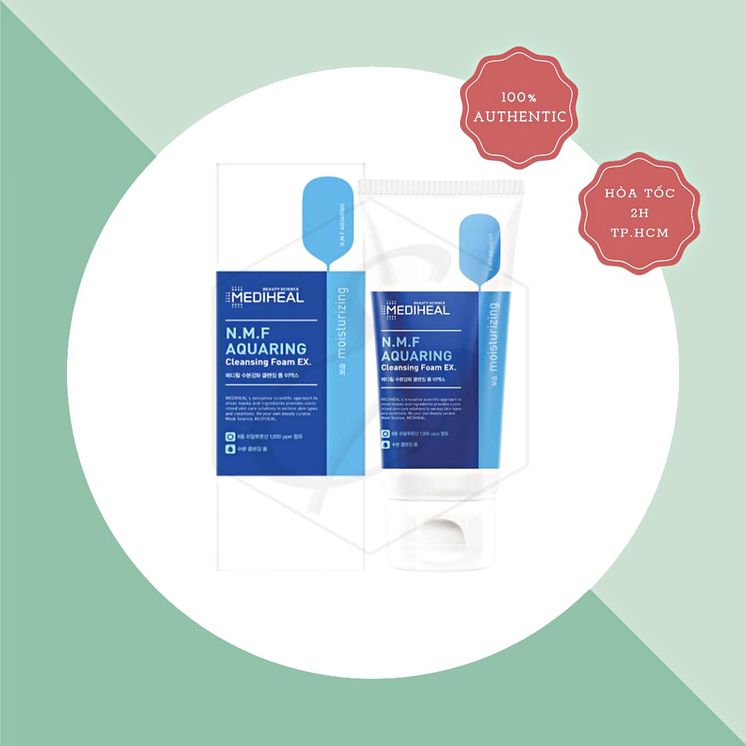 Sữa rửa mặt Mediheal N.M.F Aquaring Moisturizing Cleansing Foam EX - 170ml